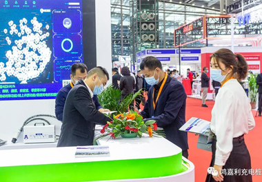 【展会风采】赢咖娱乐新能源2021深圳国际充电站（桩）设备展(图4)